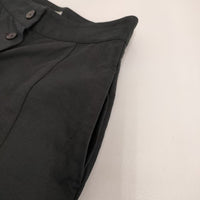 MARGARET HOWELL 578-3132030 COTTON LINEN TWILL スカート 23SS ブラック レディース マーガレットハウエル【中古】5-0922M∞