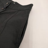 MARGARET HOWELL 578-3132030 COTTON LINEN TWILL スカート 23SS ブラック レディース マーガレットハウエル【中古】5-0922M∞