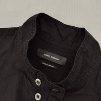 ISABEL MARANT シャツジャケット 79 01-62-01002 032SK コットン ジャケット ブラック レディース イザベルマラン【中古】5-0921M∞