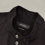 ISABEL MARANT シャツジャケット 79 01-62-01002 032SK コットン ジャケット ブラック レディース イザベルマラン【中古】5-0921M∞