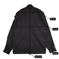 ISABEL MARANT シャツジャケット 79 01-62-01002 032SK コットン ジャケット ブラック レディース イザベルマラン【中古】5-0921M∞