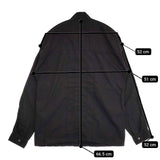 ISABEL MARANT シャツジャケット 79 01-62-01002 032SK コットン ジャケット ブラック レディース イザベルマラン【中古】5-0921M∞