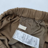earth music&ecology ベルト付きカラースカート 1C91L0L0900 ロングスカート ベージュ レディース アースミュージックアンドエコロジー【中古】5-0921M∞