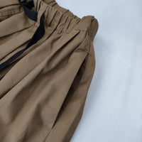 earth music&ecology ベルト付きカラースカート 1C91L0L0900 ロングスカート ベージュ レディース アースミュージックアンドエコロジー【中古】5-0921M∞