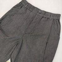 HUMAN WOMAN 未使用品 Plax デニムリラックスパンツ 077-3930601 パンツ 2023 グレー レディース ヒューマンウーマン【中古】5-0921G∞
