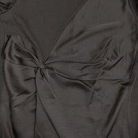 Bou Jeloud 未使用品 2427291 切替 五分袖 ワンピース ブラック レディース ブージュルード【中古】5-0622S♪