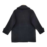 ebure ウール Pコート Ron Herman別注 2810200029 サイズ36 ピーコート ネイビー レディース エブール/ロンハーマン【中古】5-1012A◆