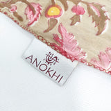 ANOKHI インド製 コットン ストール ベージュ レディース アノーキ【中古】5-0913G◎