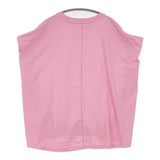ROSE BUD 裾リブ ノースリーブTシャツ 6002113044 フレンチスリーブ カットソー ピンク レディース ローズバッド【中古】5-0622S♪