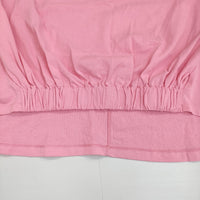 ROSE BUD 裾リブ ノースリーブTシャツ 6002113044 フレンチスリーブ カットソー ピンク レディース ローズバッド【中古】5-0622S♪