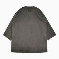 M.I.D.A. 新品 14/天竺丸胴７部袖T-SH サイズ48 定価8580円 M221500 Ｔシャツ カットソー チャコールグレー メンズ ミダ【中古】5-0610M♪#