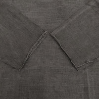 M.I.D.A. 新品 14/天竺丸胴７部袖T-SH サイズ48 定価8580円 M221500 Ｔシャツ カットソー チャコールグレー メンズ ミダ【中古】5-0610M♪#