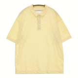 EEL 新品 Short Top Polo ショートトップポロ サイズM 定価15950円 E-24517 ポロシャツ イエロー メンズ イール【中古】5-0610S♪
