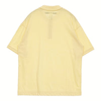 EEL 新品 Short Top Polo ショートトップポロ サイズM 定価15950円 E-24517 ポロシャツ イエロー メンズ イール【中古】5-0610S♪