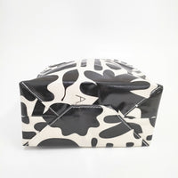 TEMBEA 新品 PAPER TOTE S ANDREAS PVC 定価19800円 トートバッグ ブラック ホワイト レディース テンベア【中古】5-0809G◎#