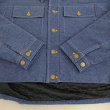 COGTHEBIGSMOKE 新品 KIARA JEAN JACKET ワイドデニム裏キルティング ジャケット ブルー レディース コグ ザ ビッグスモーク【中古】5-0912T♪