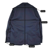 D.C.WHITE 新品 West Point Blazer 48 定価55000円 紺ブレ 金ボタン テーラードジャケット ネイビー メンズ ディーシーホワイト【中古】5-0610M♪