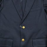 D.C.WHITE 新品 West Point Blazer 48 定価55000円 紺ブレ 金ボタン テーラードジャケット ネイビー メンズ ディーシーホワイト【中古】5-0610M♪