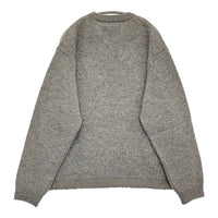 and wander 新品 shetland wool sweater L/XL 定価40700円 574-4284161 セーター ニット グレー メンズ アンドワンダー【中古】5-0912T♪#