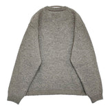 and wander 新品 shetland wool sweater L/XL 定価40700円 574-4284161 セーター ニット グレー メンズ アンドワンダー【中古】5-0912T♪