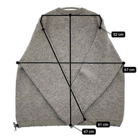 and wander 新品 shetland wool sweater L/XL 定価40700円 574-4284161 セーター ニット グレー メンズ アンドワンダー【中古】5-0912T♪#