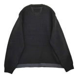 and wander 新品 shetland wool sweater L/XL 定価40700円 574-4284161 セーター ニット ブラック メンズ アンドワンダー【中古】5-0912T♪