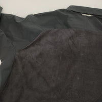 and wander 新品 fleece base LS shirt M 定価26400円 574-4253120 フリース切替 長袖シャツ ブラック メンズ アンドワンダー【中古】5-0912T♪