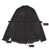 and wander 新品 fleece base LS shirt XL 定価26400円 574-4253120 フリース切替 長袖シャツ ブラック メンズ アンドワンダー【中古】5-0912T♪
