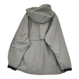 and wander 新品 loose fitting rain jacket L/XL 定価74800円 574-4211198 ナイロンジャケット グレー メンズ アンドワンダー【中古】5-0610M♪