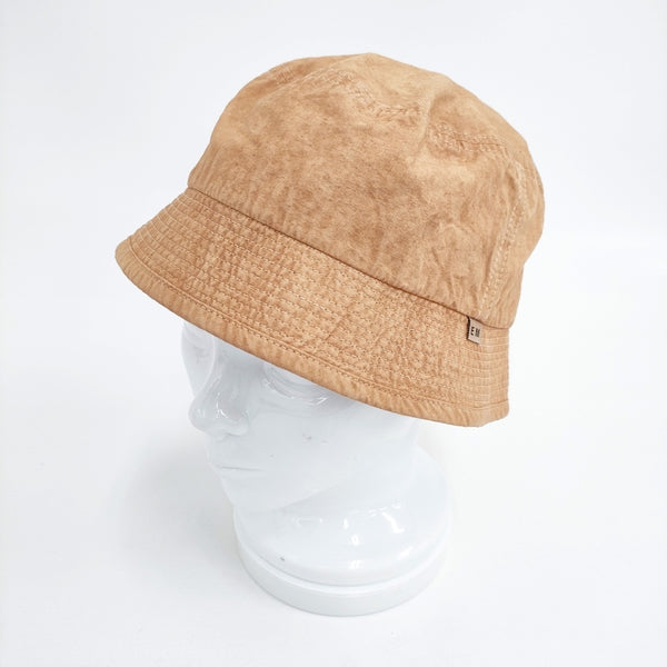 ENDS and MEANS 新品 バケットハット 定価10450円 コットン 帽子 ハット オレンジ メンズ エンズアンドミーンズ【中古】5-0819G◎