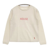 grown in the sun 未使用品 HOUSE/KEEPER サイズP SUNSHINE+CLOUD 長袖Ｔシャツ カットソー ロンＴ ライトベージュ レディース グローンインザサン【中古】5-1201M∞