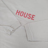 grown in the sun 未使用品 HOUSE/KEEPER サイズP SUNSHINE+CLOUD 長袖Ｔシャツ カットソー ロンＴ ライトベージュ レディース グローンインザサン【中古】5-1201M∞