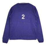 grown in the sun NUMBER サイズP SUNSHINE+CLOUD 長袖Ｔシャツ カットソー ロンＴ パープル レディース グローンインザサン【中古】5-1201M∞