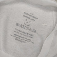 45R/45rpm 超ガーゼ コットン ニットソー 長袖Ｔシャツ カットソー ロンＴ ホワイト レディース フォーティーファイブアールピーエム【中古】5-0921M∞