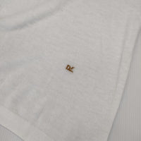 45R/45rpm 超ガーゼ コットン ニットソー 長袖Ｔシャツ カットソー ロンＴ ホワイト レディース フォーティーファイブアールピーエム【中古】5-0921M∞