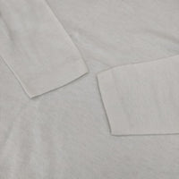 45R/45rpm 超ガーゼ コットン ニットソー 長袖Ｔシャツ カットソー ロンＴ ホワイト レディース フォーティーファイブアールピーエム【中古】5-0921M∞