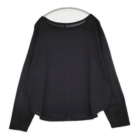 FRAMeWORK ドライタッチコットンL/Tee 定価12100円 長袖Ｔシャツ カットソー ロンＴ 25SS ブラック レディース フレームワーク【中古】5-0603M♪