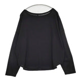 FRAMeWORK ドライタッチコットンL/Tee 定価12100円 長袖Ｔシャツ カットソー ロンＴ 25SS ブラック レディース フレームワーク【中古】5-0603M♪