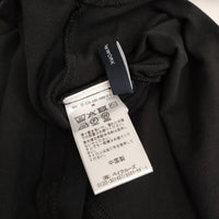 FRAMeWORK ドライタッチコットンL/Tee 定価12100円 長袖Ｔシャツ カットソー ロンＴ 25SS ブラック レディース フレームワーク【中古】5-0603M♪