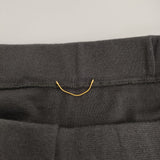 Deuxieme Classe Captivatingスカート 定26400円 ニット タイト ボーダー 25SS グレー ブラック レディース ドゥーズィエムクラス【中古】5-0603M♪