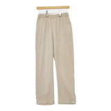 URBAN RESEARCH サテンイージーパンツ 定価14300円 ポリエステル パンツ ベージュ レディース アーバンリサーチ【中古】5-0824M∞