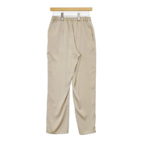 URBAN RESEARCH サテンイージーパンツ 定価14300円 ポリエステル パンツ ベージュ レディース アーバンリサーチ【中古】5-0824M∞
