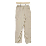 URBAN RESEARCH サテンイージーパンツ 定価14300円 ポリエステル パンツ ベージュ レディース アーバンリサーチ【中古】5-0824M∞