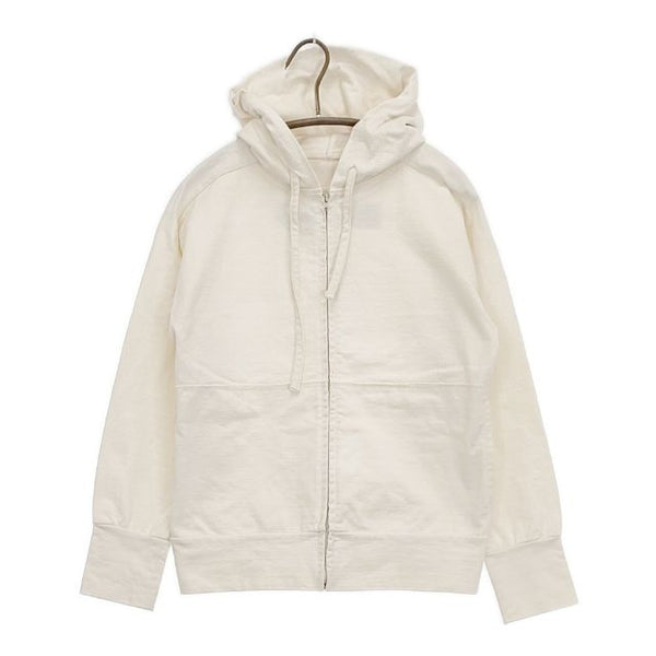 homspun 定価17640円 121-6935 コットン S パーカー ベージュ レディース ホームスパン【中古】5-0922M∞