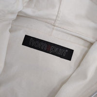 homspun 定価17640円 121-6935 コットン S パーカー ベージュ レディース ホームスパン【中古】5-0922M∞
