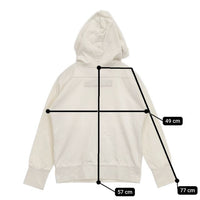 homspun 定価17640円 121-6935 コットン S パーカー ベージュ レディース ホームスパン【中古】5-0922M∞