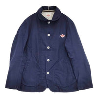 Danton JD-8711 丸襟 コットン ジャケット ネイビー レディース ダントン【中古】5-0922M∞