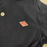 Danton JD-8711 丸襟 コットン ジャケット ネイビー レディース ダントン【中古】5-0922M∞