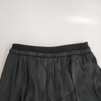 JOURNAL STANDARD Wリブセミフレアスカート 定価16500円 ロングスカート 25SS ブラック レディース ジャーナルスタンダード【中古】5-0603M♪