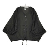 URBAN RESEARCH DOORS リネンドロストドルマンブラウス 定価10450円 25SS ブラック レディース アーバンリサーチドアーズ【中古】5-0603M♪